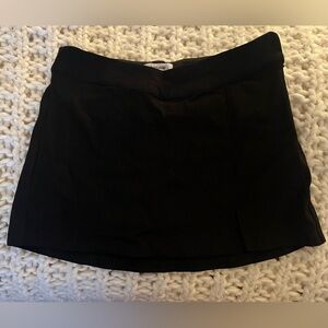 Garage Black Mini Skirt